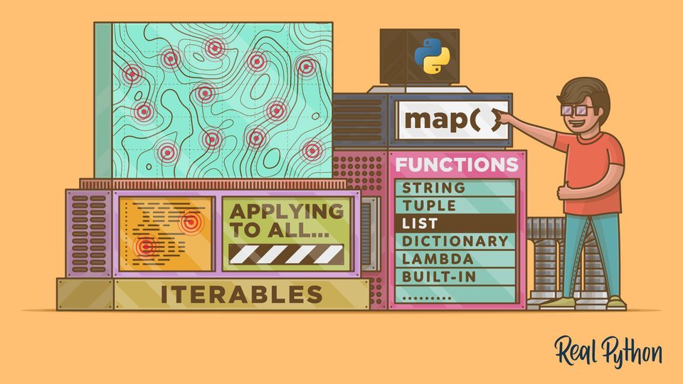 "Python's map(): Processing Iterables Without a Loop"